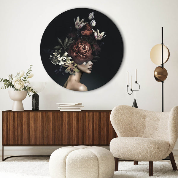 Floral Diva 2 | Circle Art