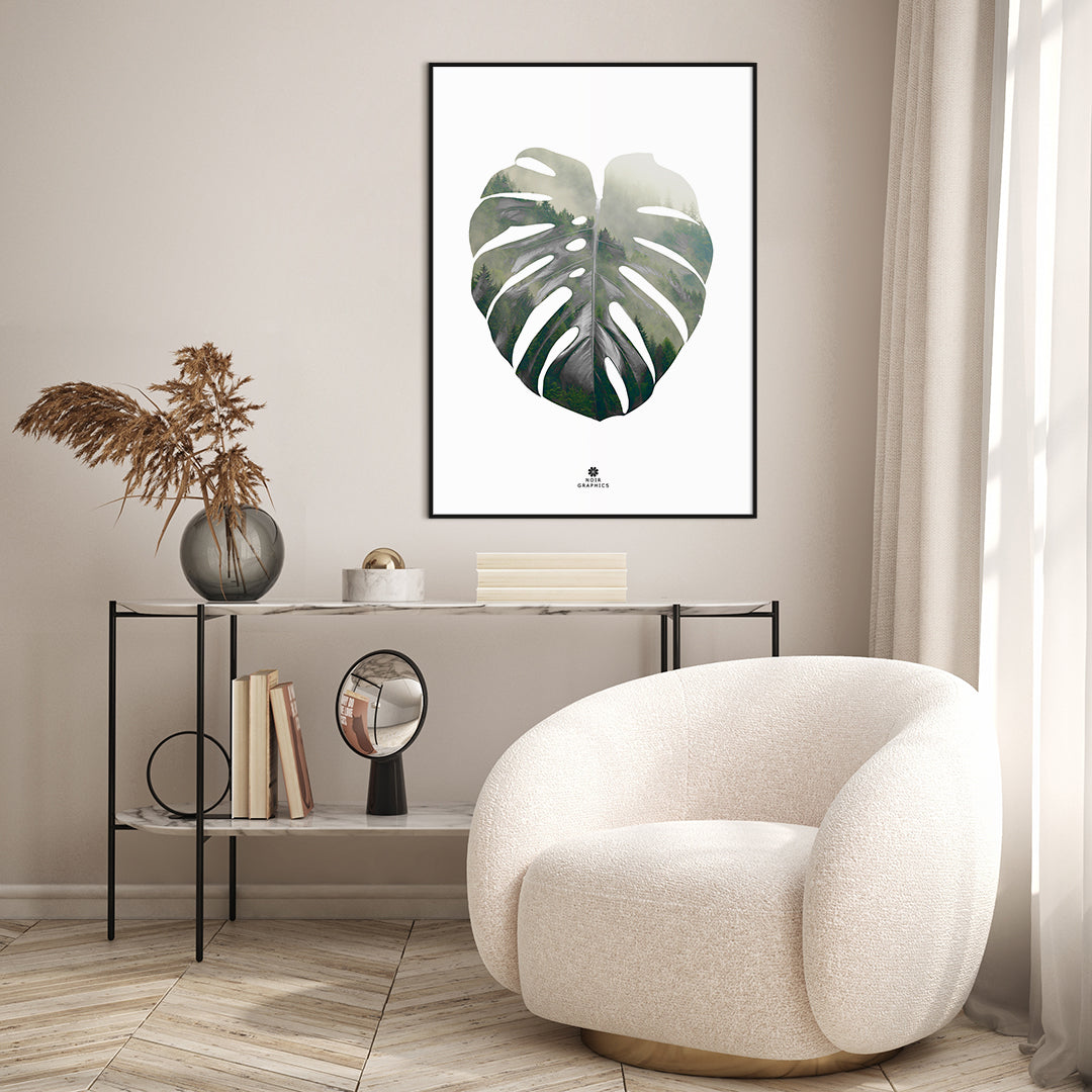 Monstera Leaf | Plakatbræt