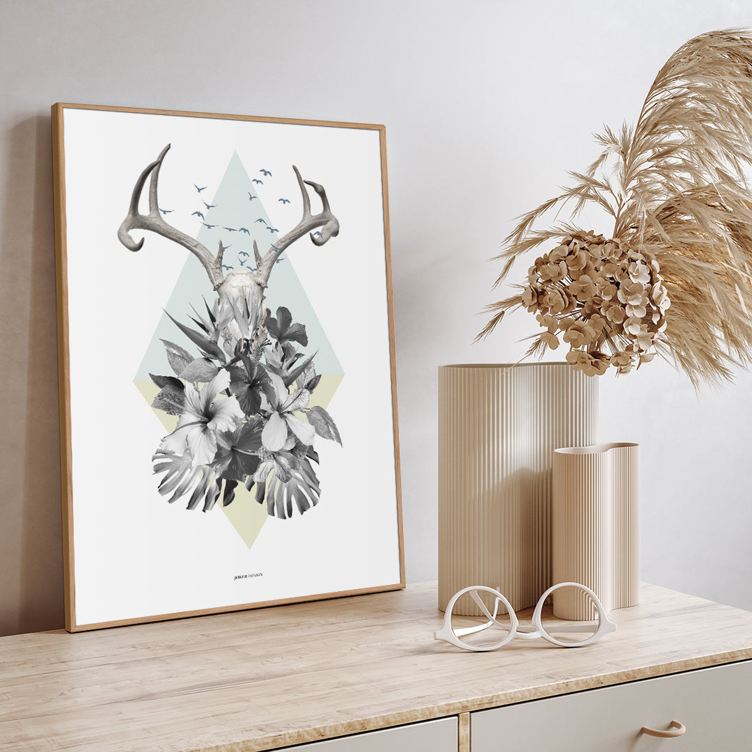 Tropic Deer 2 | Plakatbrett