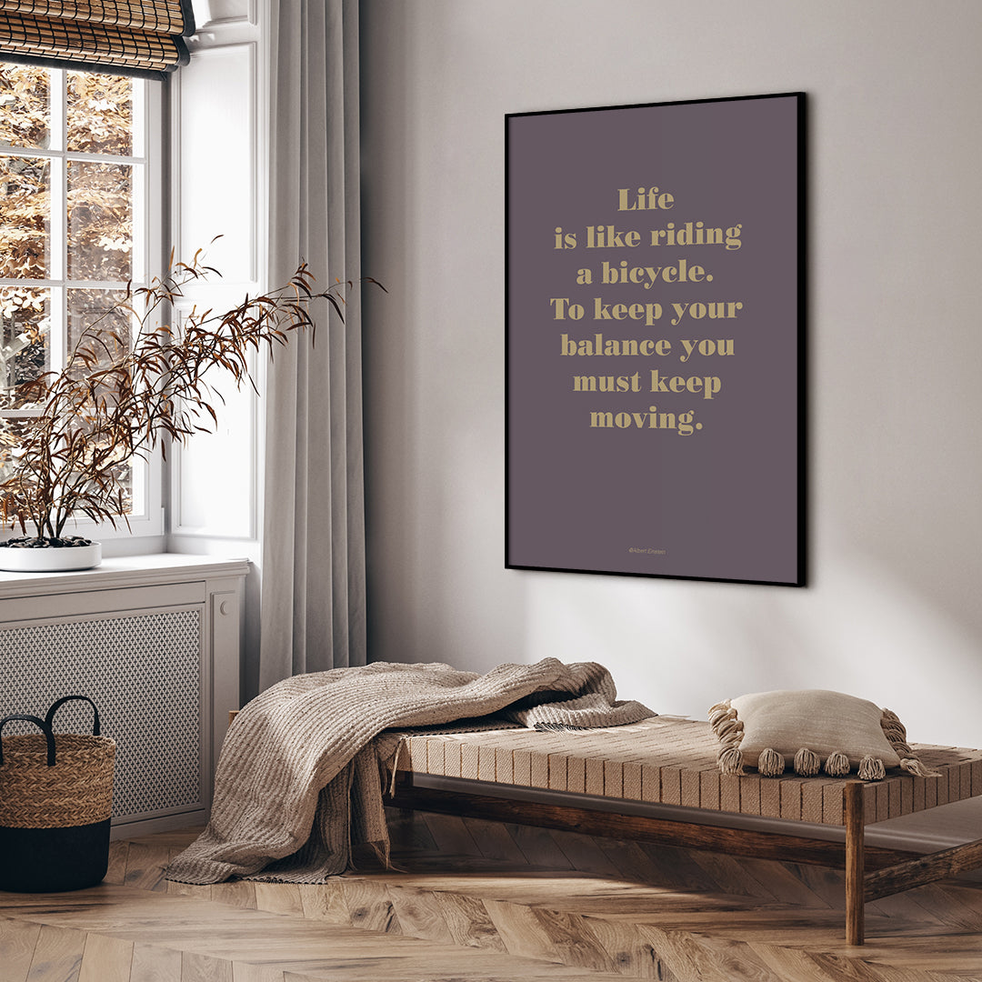 Life is like | Poster board