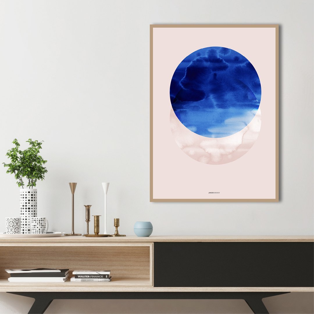 Blauwe maan | POSTER