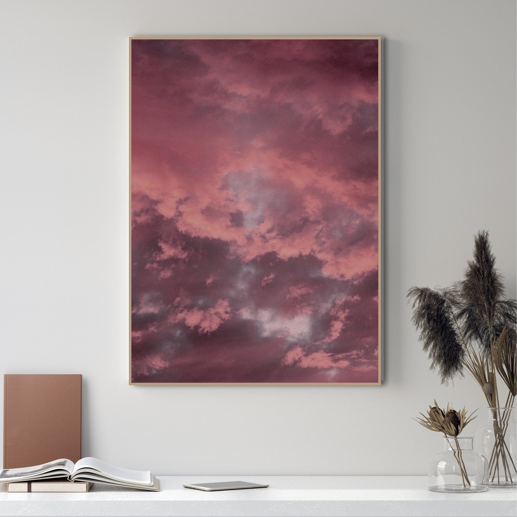 Rosa Himmel | Plakatbrett