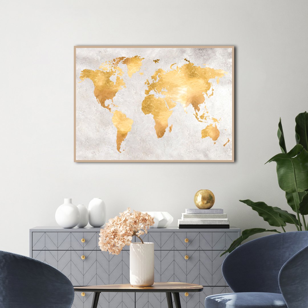 Gold World | Plakatbrett