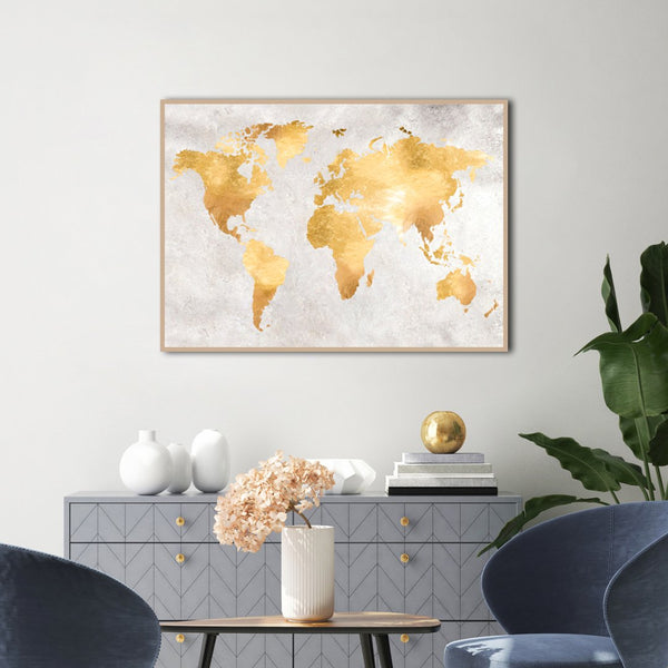 Gold World | Plakatbræt