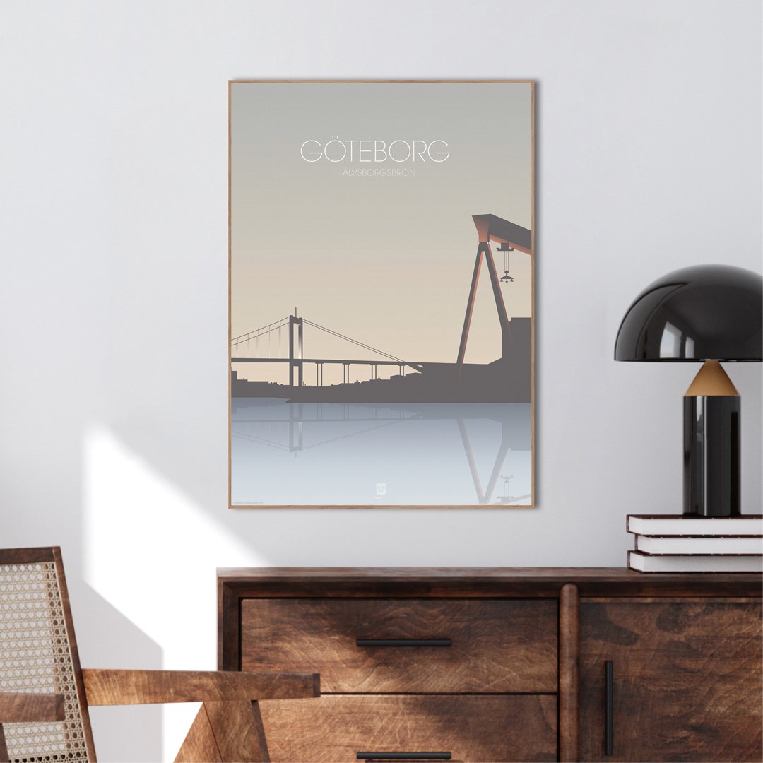 Göteborg älvsborgsbron | Plakatbrett