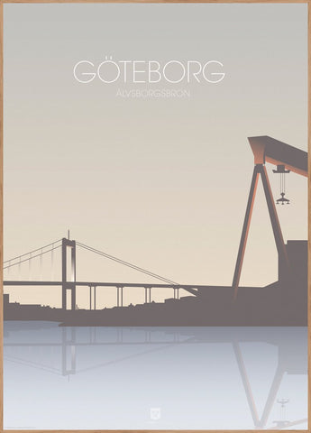 Göteborg Älvsborgsbron | POSTER BOARD