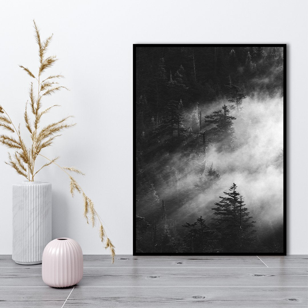 Misty Pine Woods | POSTER