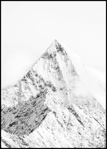 Mountain Top White | Poster