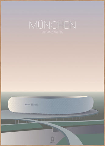 München Allianz Arena | Plakatbrett