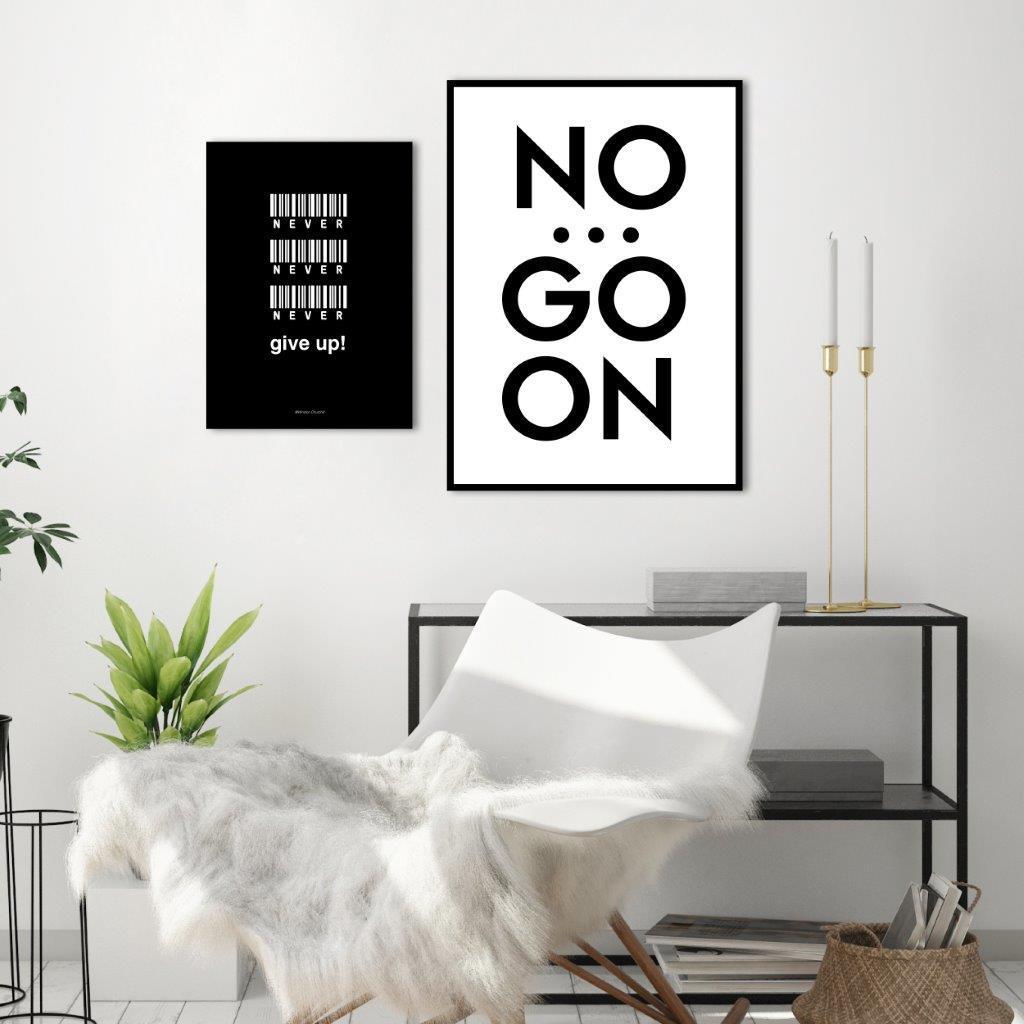 No ... go on | Poster