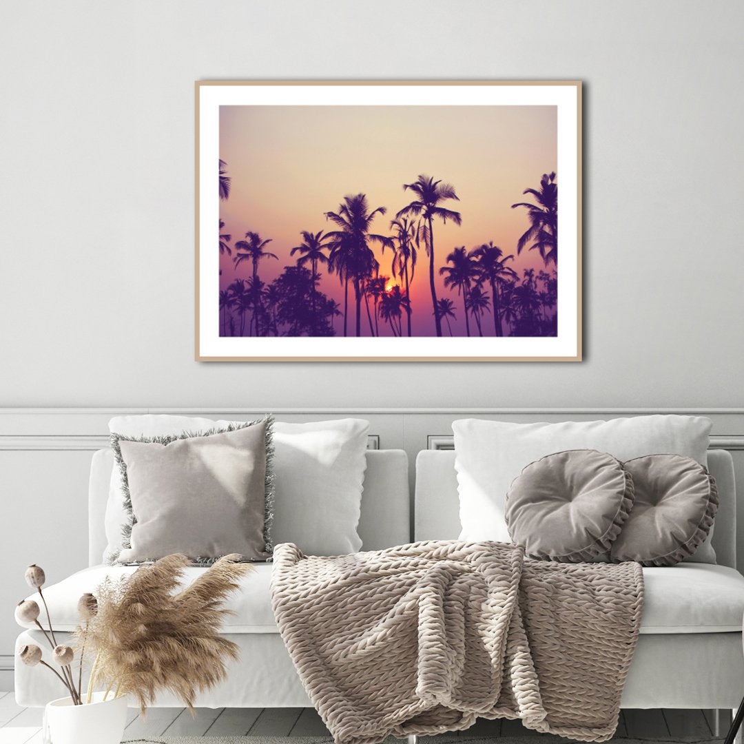 Palm Sky 1 | Plakatbrett