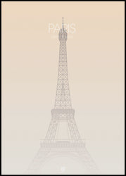 Paris Eiffel Tower | Poster board