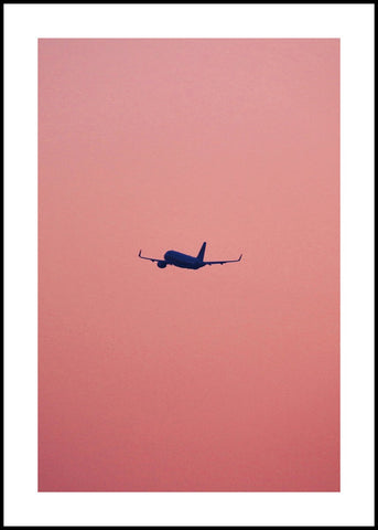 Pink Flight | Poster board