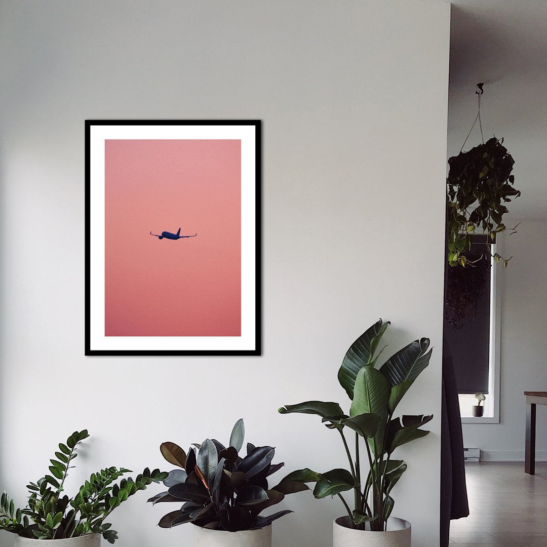 Pink Flight | Poster board