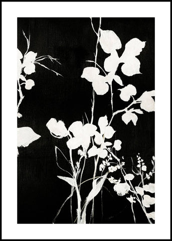 Silhouet Leaves 1 | POSTER BOARD