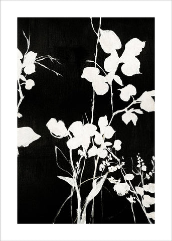 Silhouet Leaves 1 | POSTER