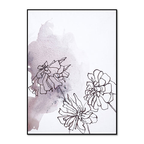 Weiche Blume 2 | Plakatbrett