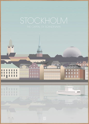 Stockholm Capital City | Plakatbrett