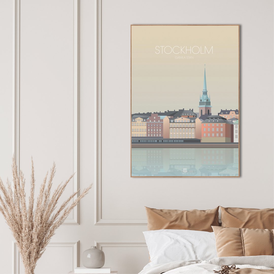 Stockholm Gamla Stan | Poster board