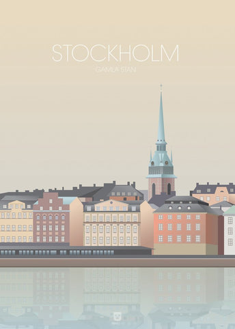 Stockholm gamla stan  | POSTER