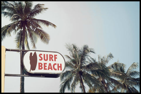 Surf Beach | Plakatbrett