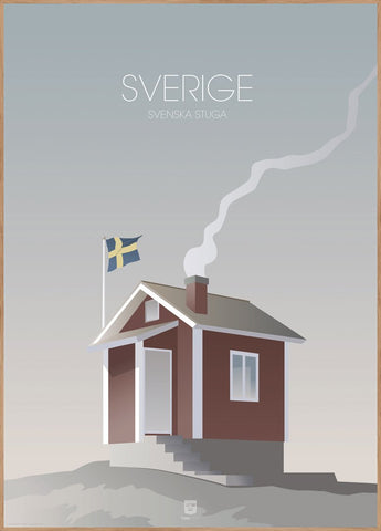 Sverige Stuga | Plakatbrett