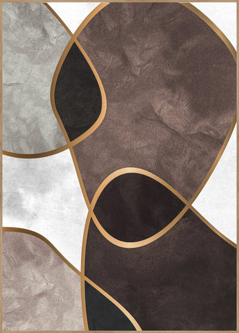 Velvet Shapes 3 | Poster board