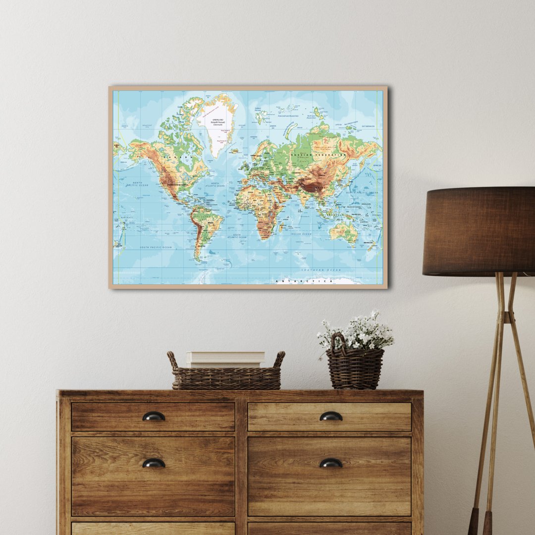 Worldmap Classic | Poster